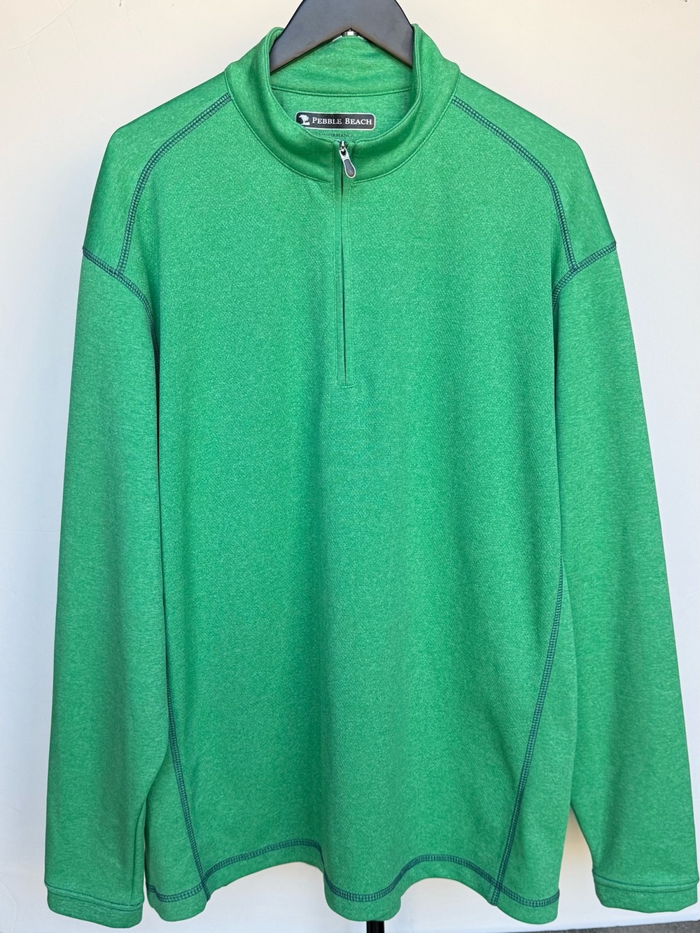 Pebble Beach Performance Green Quarter
Zip Golf Pullover XL